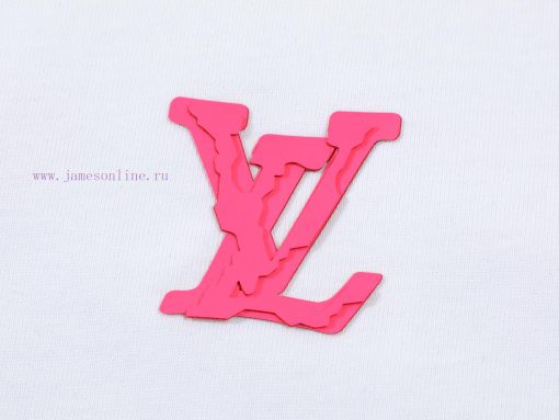 LV's HomeNew Double-layer Three-dimensional Thick Plate Printed Short Sleeved T-shirt ®*Customi uni9lzbs - Image 6