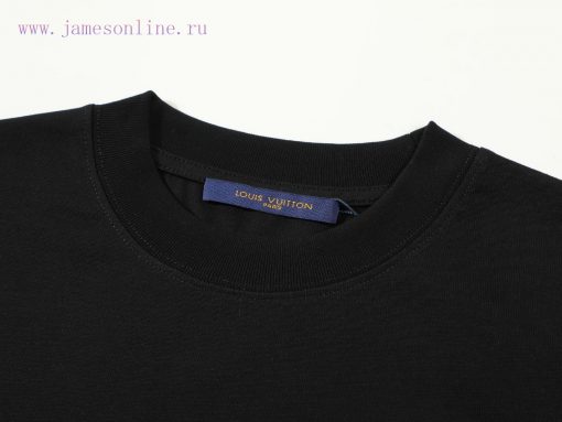 LV's HomeNew Double-layer Three-dimensional Thick Plate Printed Short Sleeved T-shirt ®*Customi t7umnctt - Image 4
