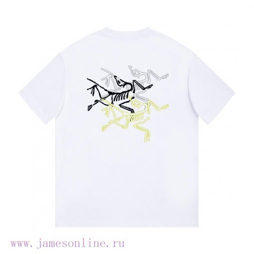 ARC'TERYX ArchaeopteryxNew Printed Short Sleeved T-shirt ®*Customized 280g All Cotton Fabric So jg59g65q - Image 3