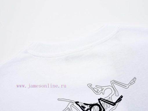 ARC'TERYX ArchaeopteryxNew Printed Short Sleeved T-shirt ®*Customized 280g All Cotton Fabric So jg59g65q - Image 6