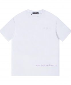 LV's HomeNew Embroidered Hand Cut Short Sleeved T-shirt ®*Customized 2 Grams Of All Cotton Fabr jfrubqx9