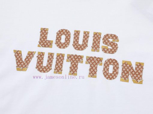LV's HomeNew Thick Carved Craft Short Sleeved T-shirt ®*Customized 280g All Cotton Fabric Soft dwix62jn - Image 5