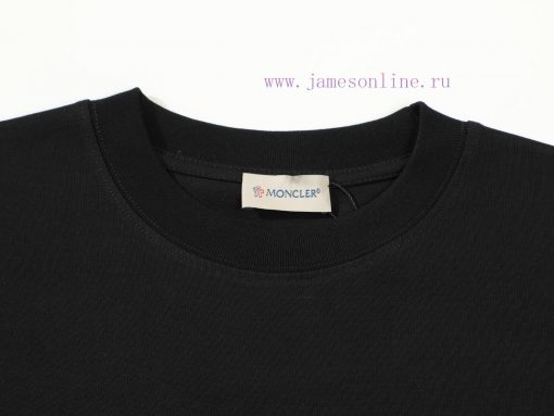 MONCLER Mask MouthNew Three-dimensional Thick Craft Short Sleeved T-shirt ®*Customized 280g All ksthdcmc - Image 4