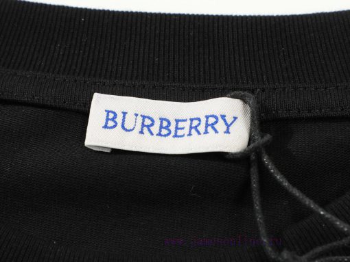 Burberry's New Men's Short Sleeved T-shirt For Spring And Summer 2025 Featuring The Brand's Lat 6af7fvdy - Image 7