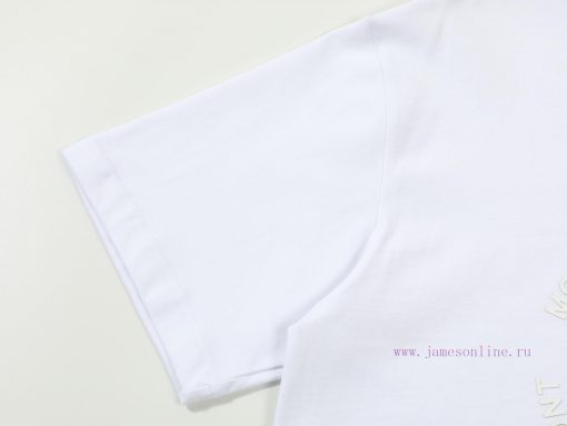 MONCLER Mask MouthNew Three-dimensional Thick Craft Short Sleeved T-shirt ®*Customized 280g All ixqw4k7a - Image 10