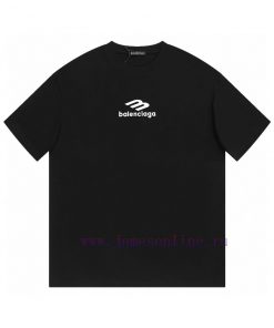 Balenciaga Balenciaga Short Sleeved Shirt-Using Double Yarn Pure Cotton 280g The Fabric Color I bnc0iol6
