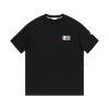 MOC25SS Spring And Summer New Plain Knitted Cotton Round Neck Short Tee Unisex Towel Embroidere wa3fkdpe