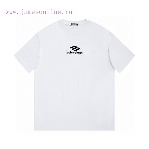 Balenciaga Balenciaga Short Sleeved Shirt-Using Double Yarn Pure Cotton 280g The Fabric Color I jgrqb4dy