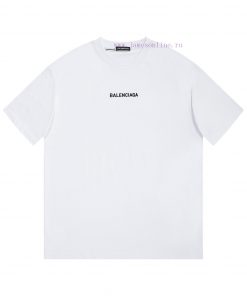 Balenciaga Balenciaga Short Sleeved Shirt-Using Double Yarn Pure Cotton 280g The Fabric Color I i2zn5rmw