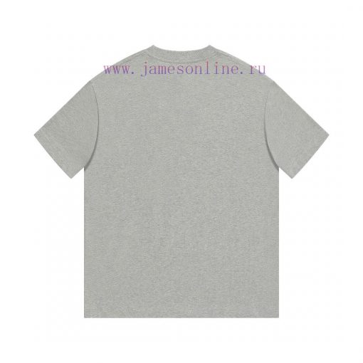 Saint Laurent/Saint Laurent 25ss YSL Logo Embroidered Short Sleeved ShirtCustomized Obsidian Do tp0x79ff - Image 3