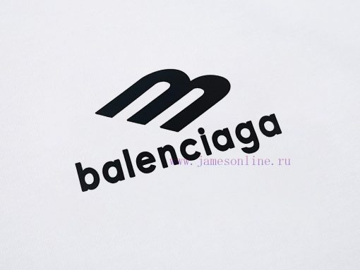 Balenciaga Balenciaga Short Sleeved Shirt-Using Double Yarn Pure Cotton 280g The Fabric Color I jgrqb4dy - Image 5