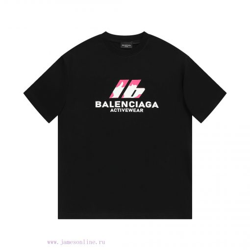 Balenciaga Balenciaga Short Sleeved Shirt-Using Double Yarn Pure Cotton 280g The Fabric Color I c9o4knjb
