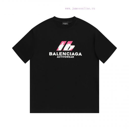 Balenciaga Balenciaga Short Sleeved Shirt-Using Double Yarn Pure Cotton 280g The Fabric Color I c9o4knjb - Image 2
