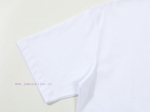 DIOR DiorEmbroidered Snake Letter Short Sleeved T-shirt ®*Customized 280g All Cotton Fabric Sof j45tiymy - Image 8