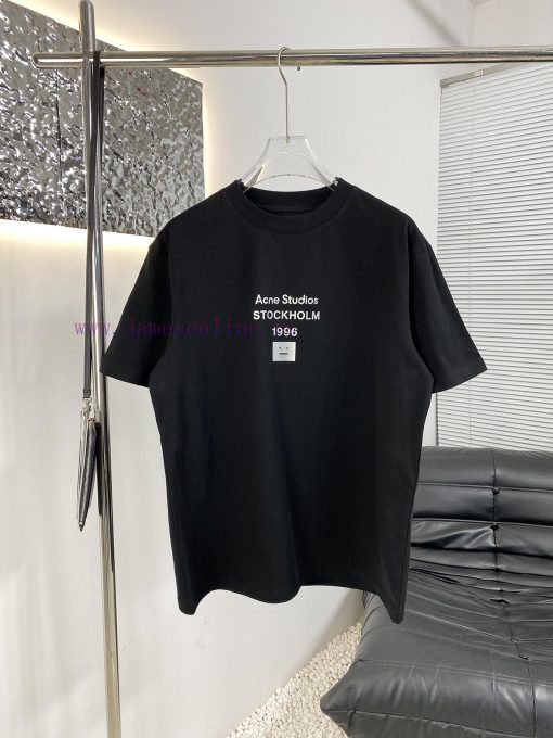 High Quality Acne 25ss New Short Sleeved T-shirtMade Of High-quality 100% Cotton Fabric With A adlcvl3f - Image 2