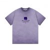 High Quality Acne25ss New Stir Fried Color Distressed Short Sleeved ShirtThe Fabric Is Made Of 1peru4v3