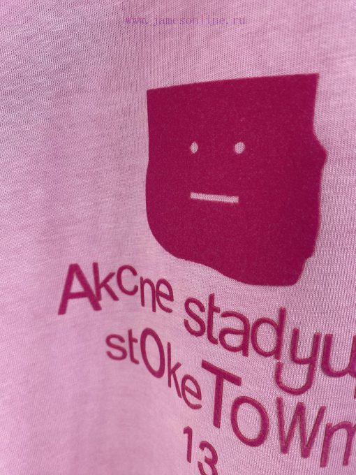 High Quality Acne25ss New Stir Fried Color Distressed Short Sleeved ShirtThe Fabric Is Made Of v0dku9f3 - Image 5