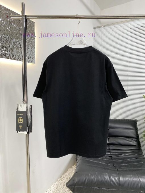 High Quality Acne 25ss New Short Sleeved T-shirtThe Fabric Is Made Of High-quality 100% Cotton hq03ofop - Image 3