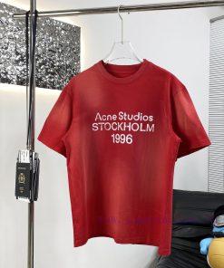 High Quality Acne 25ss New Short Sleeved T-shirtThis Year The Fabric Has Been Completely Upgrad lc3tuus8