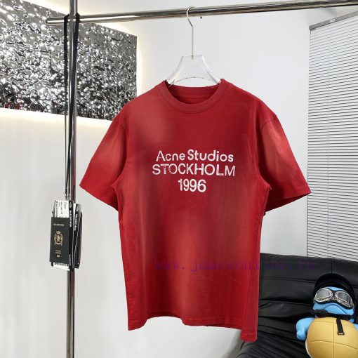 High Quality Acne 25ss New Short Sleeved T-shirtThis Year The Fabric Has Been Completely Upgrad lc3tuus8 - Image 2