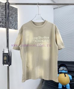 High Quality Acne 25ss New Short Sleeved T-shirtThis Year The Fabric Has Been Completely Upgrad bk15v53y