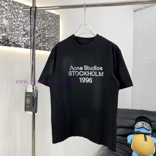 High Quality Acne 25ss New Short Sleeved T-shirtThis Year The Fabric Has Been Completely Upgrad qoq3a4ov - Image 4