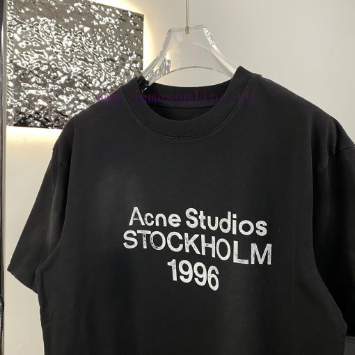 High Quality Acne 25ss New Short Sleeved T-shirtThis Year The Fabric Has Been Completely Upgrad qoq3a4ov - Image 5