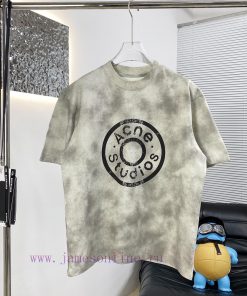 High Quality Acne 25ss New Short Sleeved T-shirtThis Year The Fabric Has Been Upgraded To Use H cxc4zp3c
