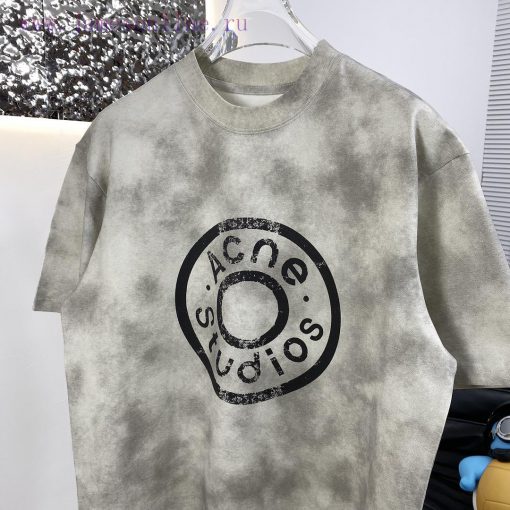 High Quality Acne 25ss New Short Sleeved T-shirtThis Year The Fabric Has Been Upgraded To Use H cxc4zp3c - Image 4