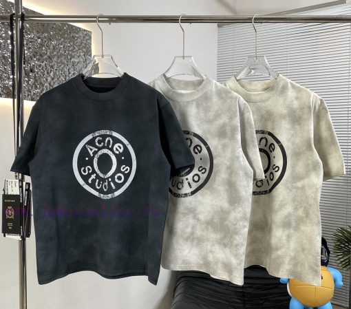High Quality Acne 25ss New Short Sleeved T-shirtThis Year The Fabric Has Been Upgraded To Use H cxc4zp3c - Image 6