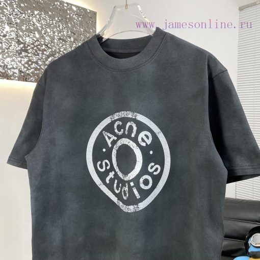 High Quality Acne 25ss New Short Sleeved T-shirtThis Year The Fabric Has Been Upgraded To Use H ivhrlq8h - Image 4