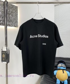 High Quality Acne 25ss New Short Sleeved T-shirtThis Year The Fabric Has Been Completely Upgrad ba255otw