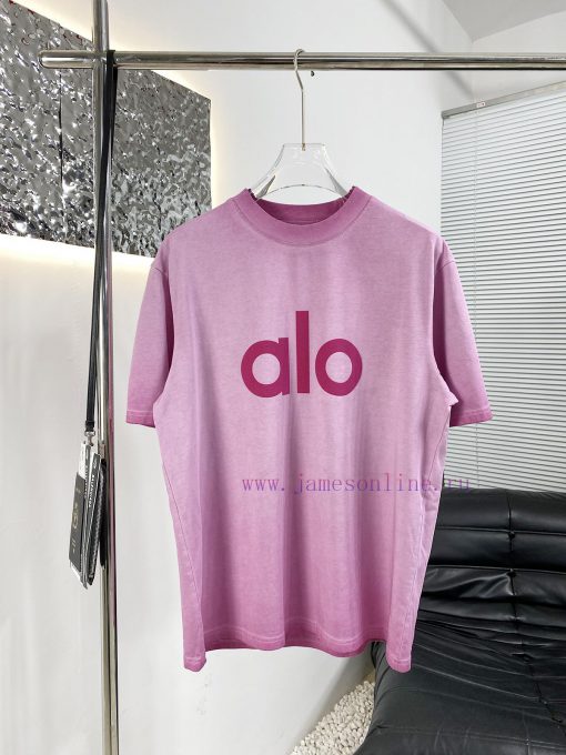 High Quality AlO 25 Year New Spring/summer 100% Pure Cotton 260g Stir Fried Color Distressed Sh 0dhoje87 - Image 2