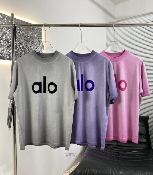 High Quality AlO 25 Year New Spring/summer 100% Pure Cotton 260g Stir Fried Color Distressed Sh 0dhoje87 - Image 5