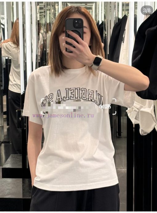 Maison's Popular Magira 25ss New Short Sleeved T-shirt🤗 Using High Weight Fabric Washed With 26 6qcnewz2 - Image 9