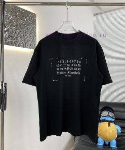 Maison's Popular Magira 25ss New Short Sleeved T-shirt🤗 Using High Weight Fabric Washed With 26 dl53mg3l