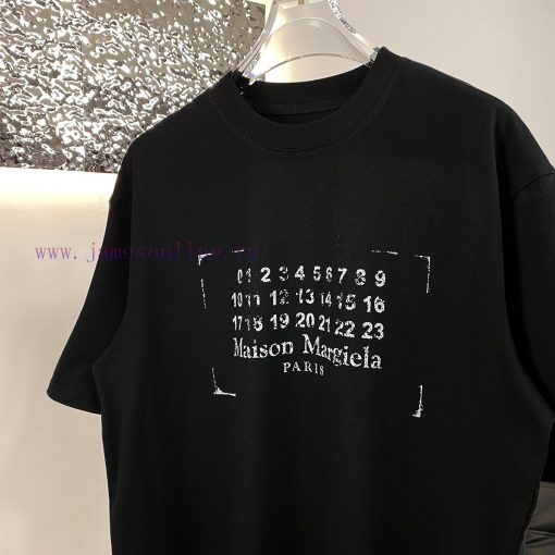 Maison's Popular Magira 25ss New Short Sleeved T-shirt🤗 Using High Weight Fabric Washed With 26 dl53mg3l - Image 5