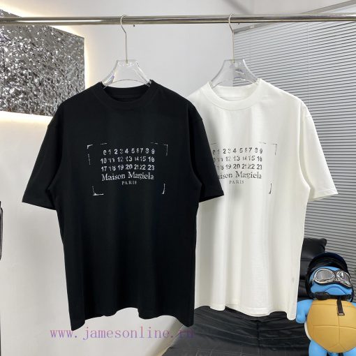 Maison's Popular Magira 25ss New Short Sleeved T-shirt🤗 Using High Weight Fabric Washed With 26 dl53mg3l - Image 7