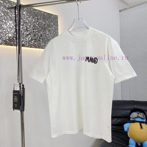 Maison Margiela 25ss New Short Sleeved T-shirtHot 🤗  This Year The Fabric Has Been Upgraded To znsp94b3 - Image 4