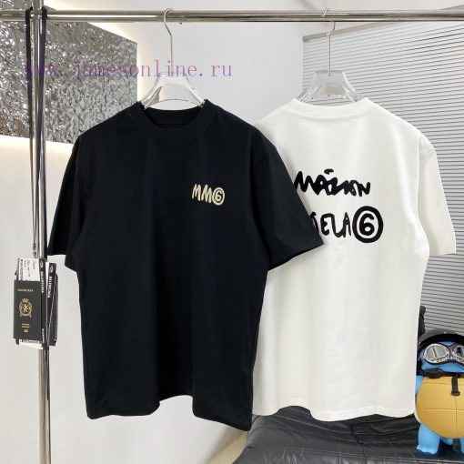 Maison Margiela 25ss New Short Sleeved T-shirtHot 🤗  This Year The Fabric Has Been Upgraded To znsp94b3 - Image 6