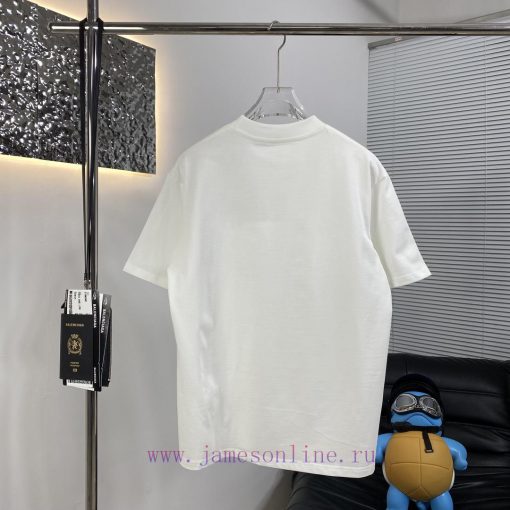 Maison Margiela 25ss New Short Sleeved T-shirtThis Year The Fabric Has Been Upgraded With A New jhfffcw9 - Image 3