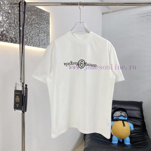 Maison Margiela 25ss New Short Sleeved T-shirtThis Year The Fabric Has Been Upgraded With A New 1wozmawm