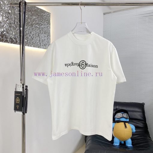 Maison Margiela 25ss New Short Sleeved T-shirtThis Year The Fabric Has Been Upgraded With A New 1wozmawm - Image 2