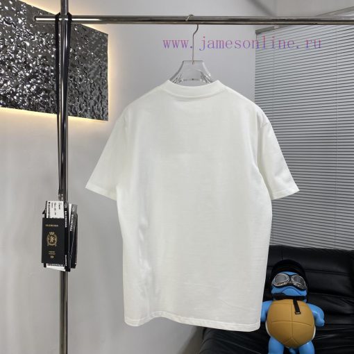 Maison Margiela 25ss New Short Sleeved T-shirtThis Year The Fabric Has Been Upgraded With A New 1wozmawm - Image 3