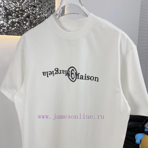 Maison Margiela 25ss New Short Sleeved T-shirtThis Year The Fabric Has Been Upgraded With A New 1wozmawm - Image 5