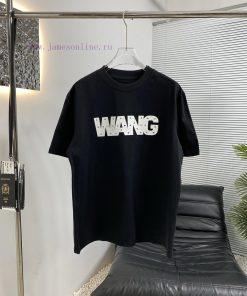 High Quality Alexandderwang - Alexander King New Short Sleeved ShirtExplosive And Popular New T ta36sp8r