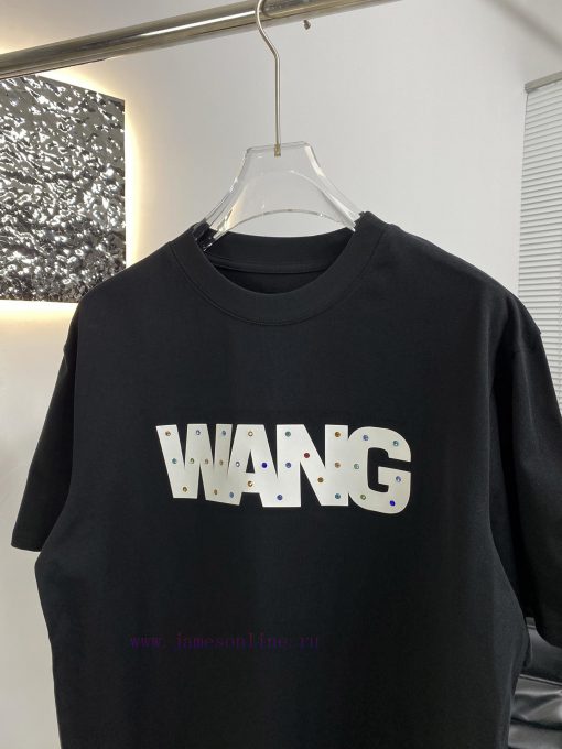 High Quality Alexandderwang - Alexander King New Short Sleeved ShirtExplosive And Popular New T ta36sp8r - Image 5
