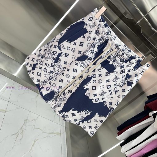 LV Louis Vuitton Classic Shorts High QualityCustomized Triple Standard Shorts And Sweatpants We 0npntjts - Image 3