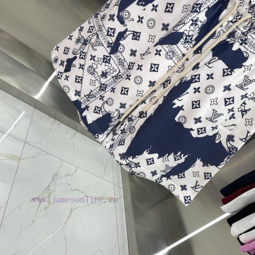LV Louis Vuitton Classic Shorts High QualityCustomized Triple Standard Shorts And Sweatpants We 0npntjts - Image 5