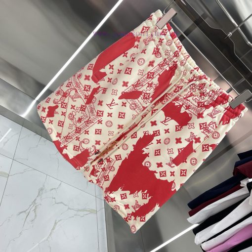 LV Louis Vuitton Classic Shorts High QualityCustomized Triple Standard Shorts And Sweatpants We 8hyhqose - Image 3